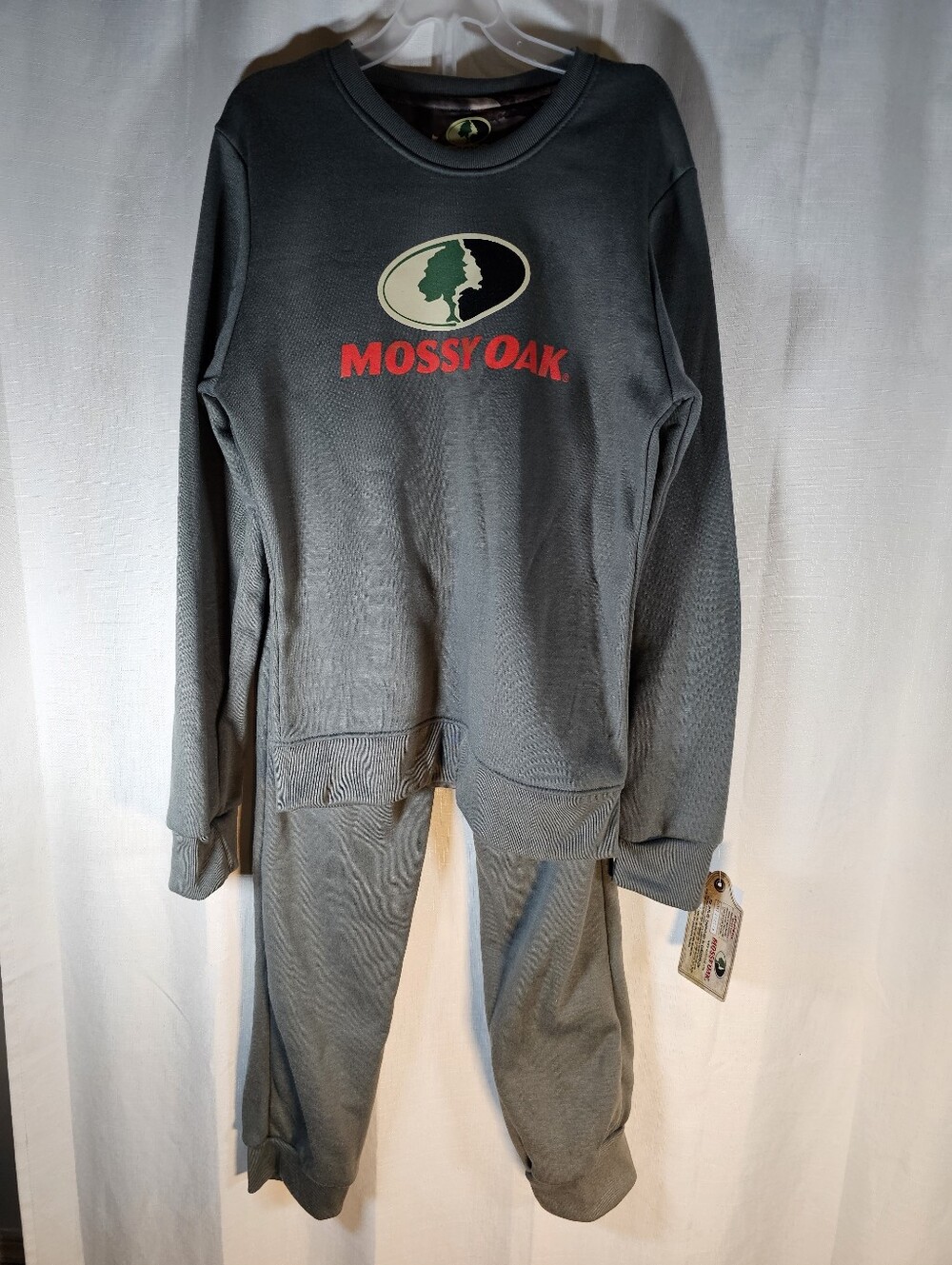 Nwt Mossy Oak Boy's 14/16 Pullover Sweatshirt Pant Set